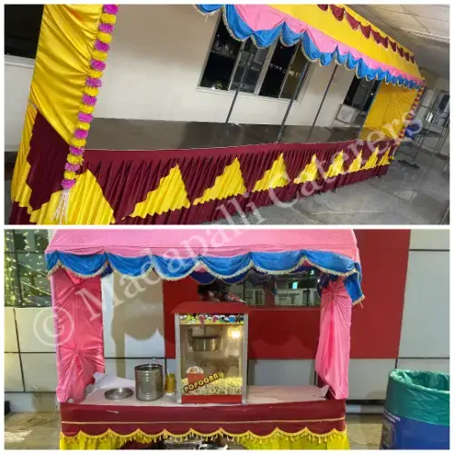 Chat and Popcorn Stall